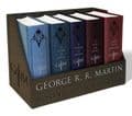 George r. r. martins a game of thrones leather-cloth boxed set (song of ice