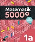 Matematik 5000+ Kurs 1a Röd Lärobok Upplaga 2021