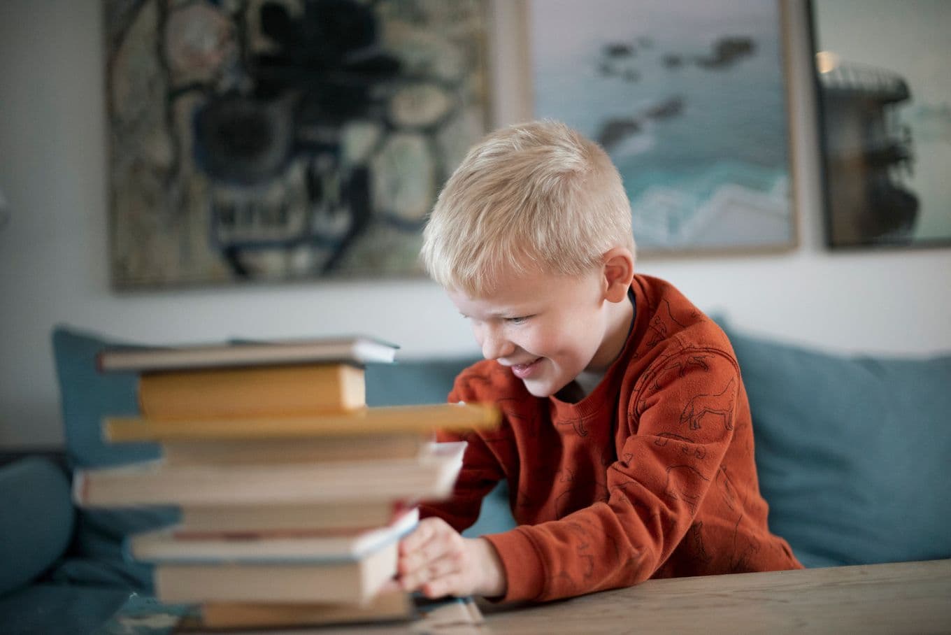  Derfor ønsker Ebbe (7) seg brukte bøker