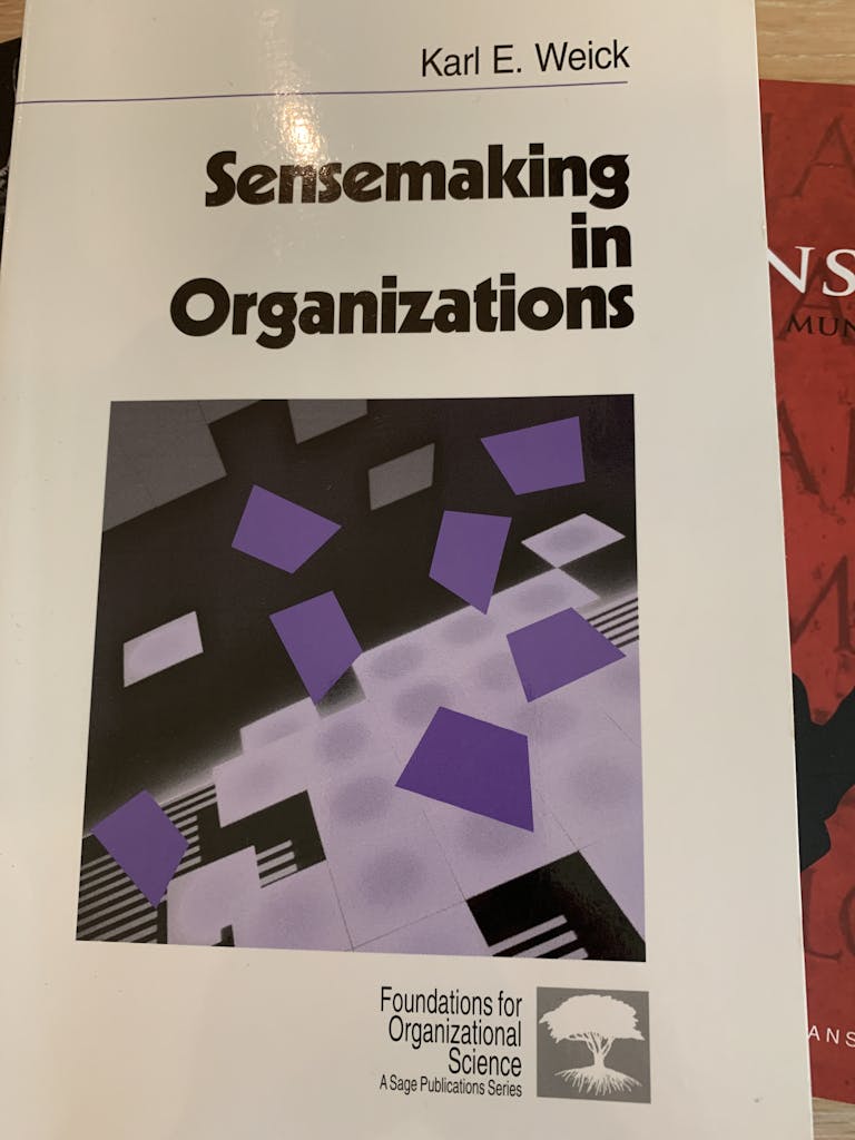 Sensemaking in Organization