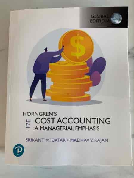Horngren’s cost accounting