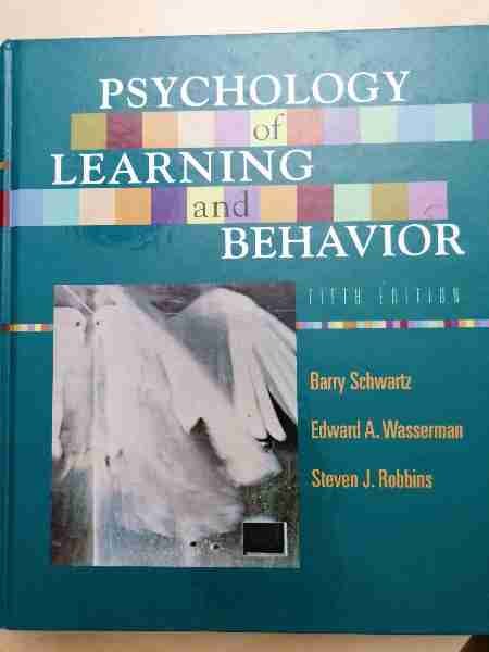 Psychology of Learning and Behavior 