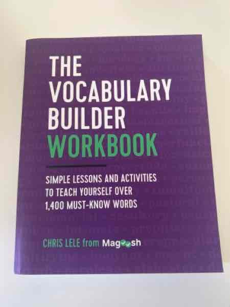 The vocabulary builder workbook