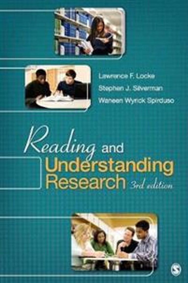 Reading and understanding research